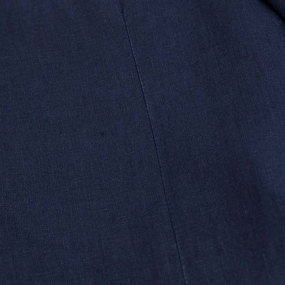 【中古】ラルディーニ LARDINI リネン 3つボタンスーツ ネイビー【サイズ46】【 状態ランクC 】【 メンズ 】