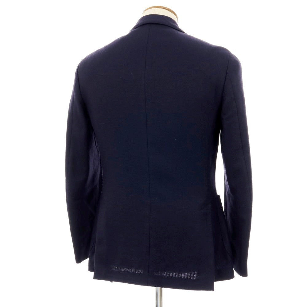 【中古】ラルディーニ LARDINI ウール テーラードジャケット ネイビー【 46 】【 状態ランクB 】【 メンズ 】