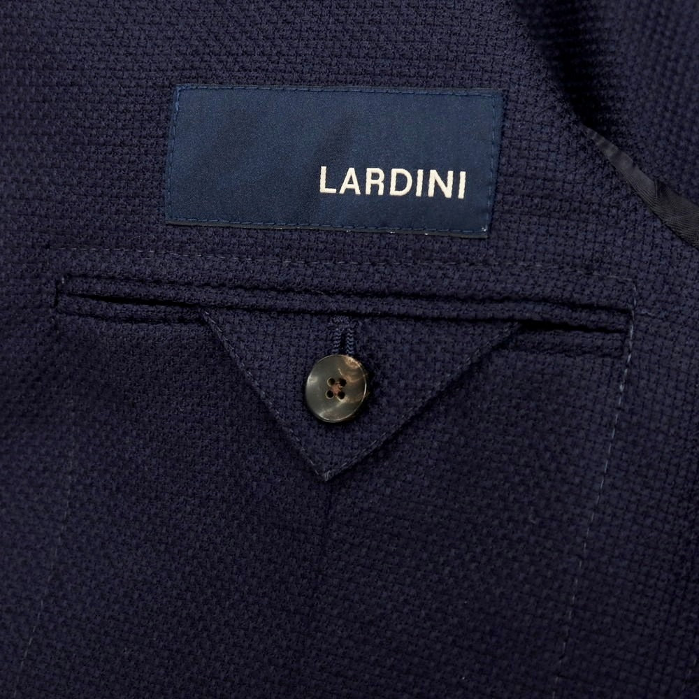 【中古】ラルディーニ LARDINI ウール テーラードジャケット ネイビー【 46 】【 状態ランクB 】【 メンズ 】