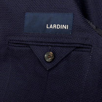 【中古】ラルディーニ LARDINI ウール テーラードジャケット ネイビー【 46 】【 状態ランクB 】【 メンズ 】