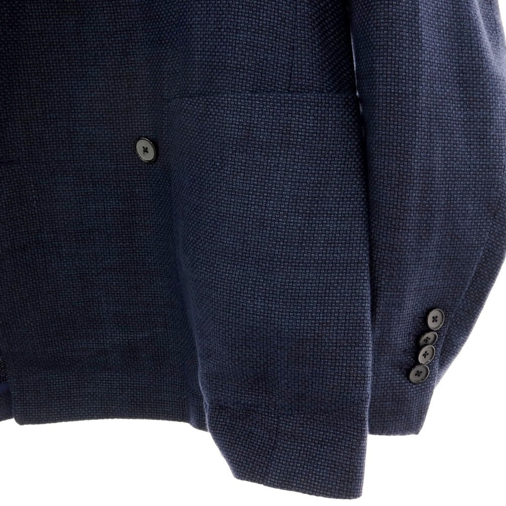 【中古】タリアトーレ TAGLIATORE ウール ダブル テーラードジャケット ネイビー【 46 】【 状態ランクB 】【 メンズ 】