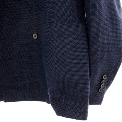 【中古】タリアトーレ TAGLIATORE ウール ダブル テーラードジャケット ネイビー【 46 】【 状態ランクB 】【 メンズ 】