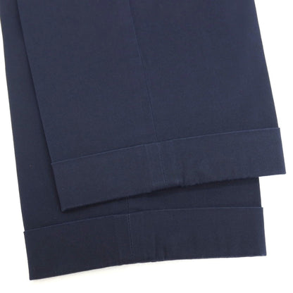 【中古】ラルディーニ LARDINI ストレッチ コットン カジュアルスラックスパンツ ネイビー【サイズ46】【 状態ランクB 】【 メンズ 】