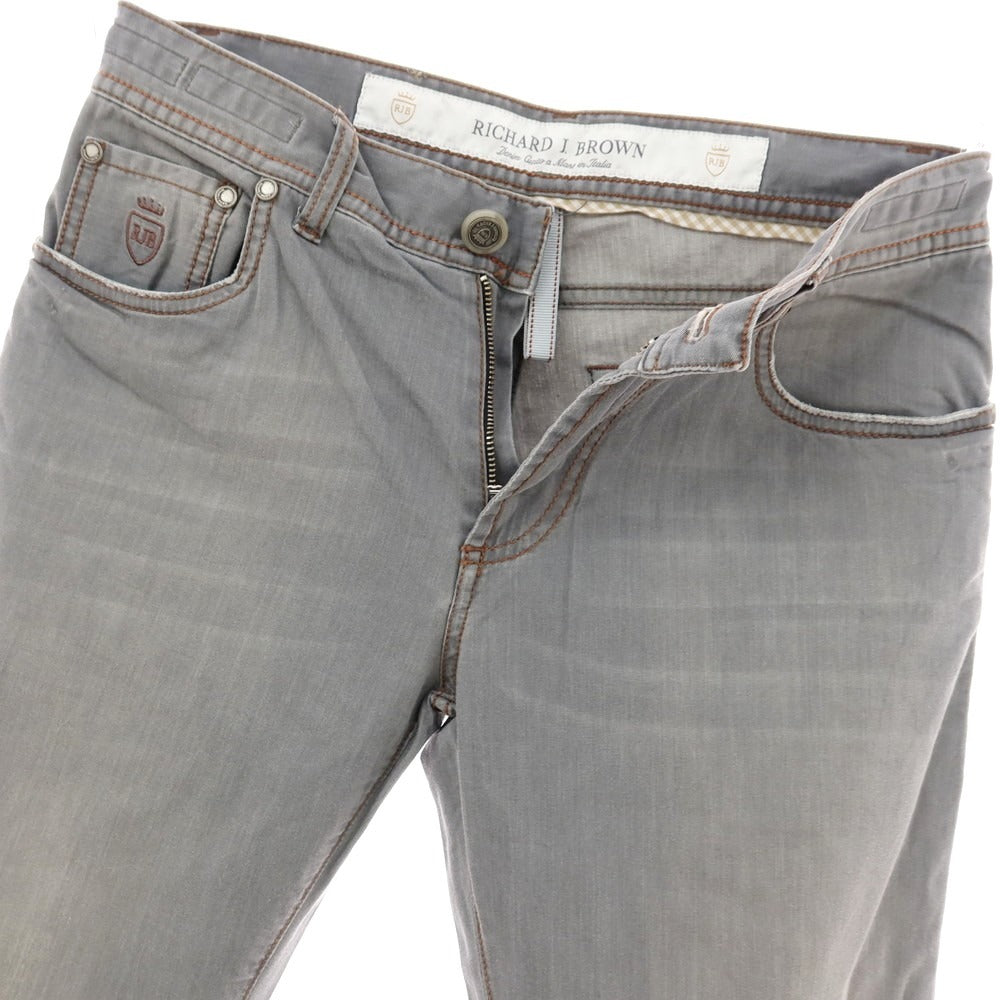 【中古】リチャード ジェイ ブラウン RICHARD J BROWN Tokyo ストレッチ コットン デニムパンツ グレー【サイズ29】【 状態ランクB 】【 メンズ 】