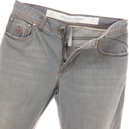 【中古】リチャード ジェイ ブラウン RICHARD J BROWN Tokyo ストレッチ コットン デニムパンツ グレー【サイズ29】【 状態ランクB 】【 メンズ 】