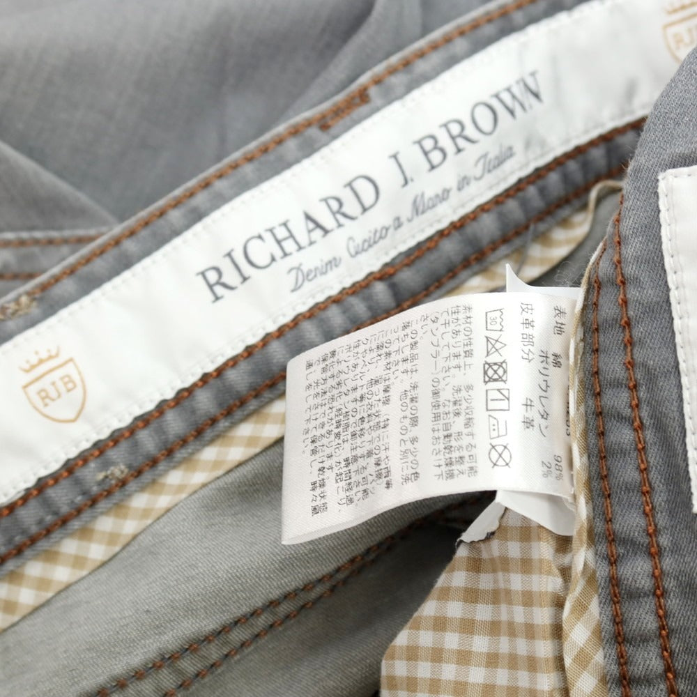 【中古】リチャード ジェイ ブラウン RICHARD J BROWN Tokyo ストレッチ コットン デニムパンツ グレー【サイズ29】【 状態ランクB 】【 メンズ 】
