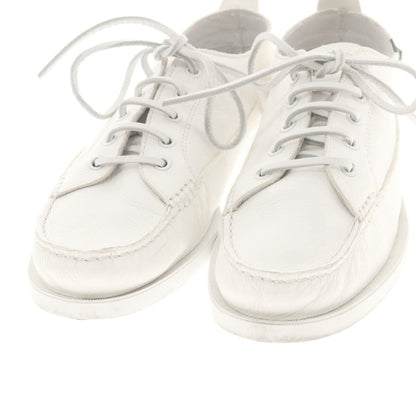 【中古】パラブーツ Paraboot レザー デッキシューズ ホワイト【 6 1/2 】【 状態ランクB 】【 メンズ 】