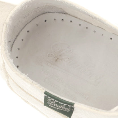 【中古】パラブーツ Paraboot レザー デッキシューズ ホワイト【 6 1/2 】【 状態ランクB 】【 メンズ 】