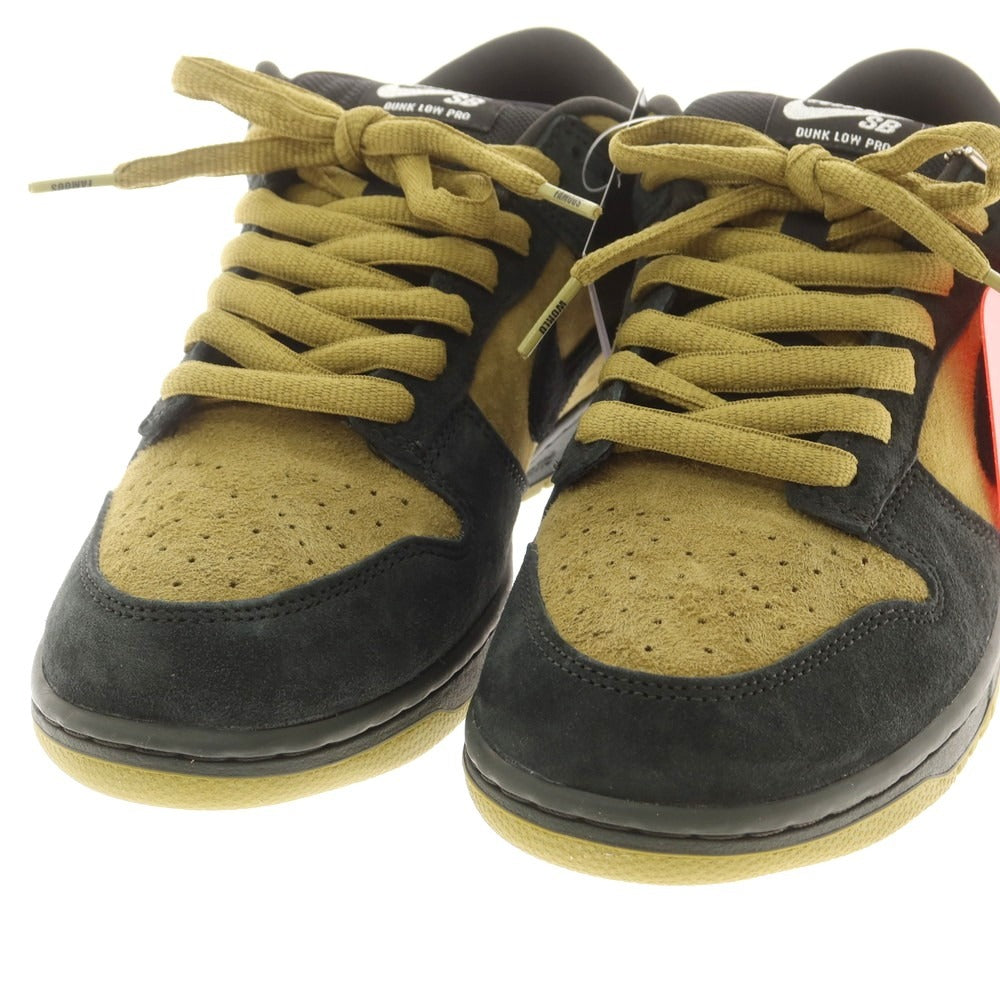 【中古】【未使用】シュプリーム Supreme × NIKE SB 2025年秋冬 Dunk Low アジア限定カラー スニーカー キャンパーグリーンxブラック【 26cm 】【 状態ランクS 】【 メンズ 】