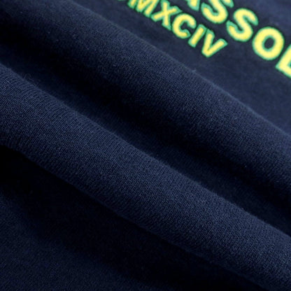 【中古】シュプリーム Supreme 2025年秋冬 Crest Applique Half Zip Pullover スウェット ネイビー【 M 】【 状態ランクC 】【 メンズ 】