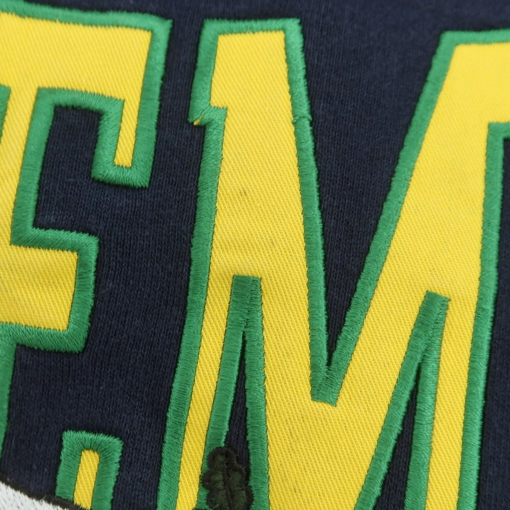 【中古】シュプリーム Supreme 2025年秋冬 Crest Applique Half Zip Pullover スウェット ネイビー【 M 】【 状態ランクC 】【 メンズ 】