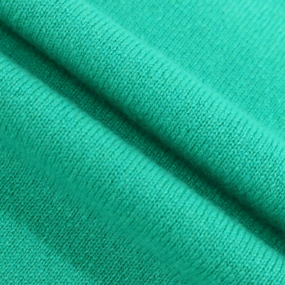 【中古】ブラミンク BLAMINK カシミヤ タートルネック プルオーバーニット エメラルドグリーン【 48 】【 状態ランクB 】【 メンズ 】