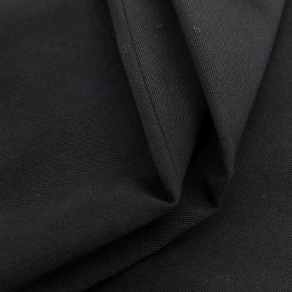 【中古】サルバム sulvam ウール 裾スリット入り カジュアルスラックスパンツ ブラック【 S 】【 状態ランクA 】【 メンズ 】