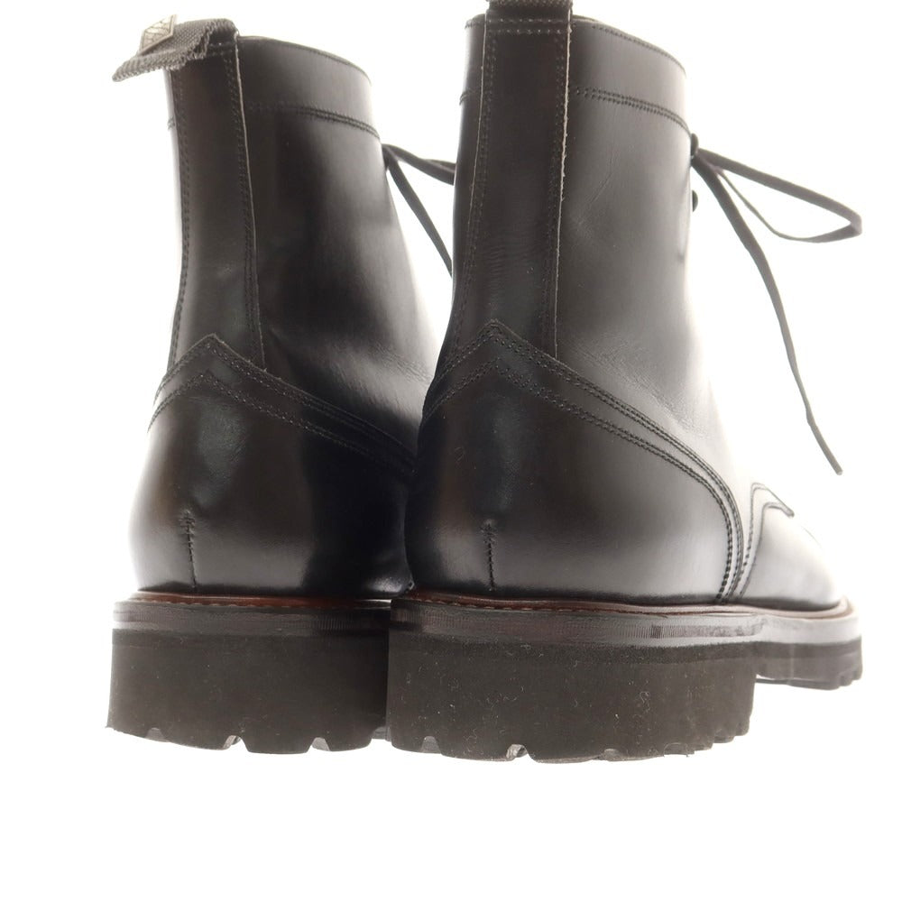 【中古】ダブルエイチ WH ストレートチップ レースアップブーツ ブラック【 6.5 】【 状態ランクA 】【 メンズ 】