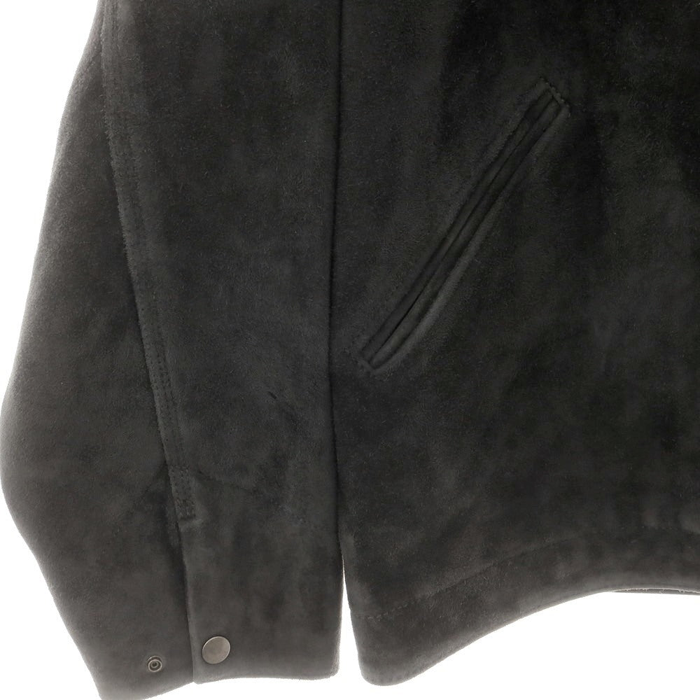【中古】ベルスタンプウェア BELL STAMP WEAR 2025年春夏 ゴートスエード レザーブルゾン ブラック【 L 】【 状態ランクB 】【 メンズ 】