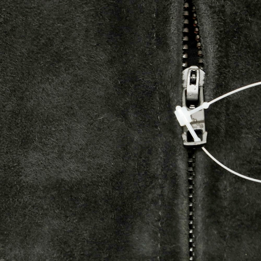 【中古】ベルスタンプウェア BELL STAMP WEAR 2025年春夏 ゴートスエード レザーブルゾン ブラック【 L 】【 状態ランクB 】【 メンズ 】