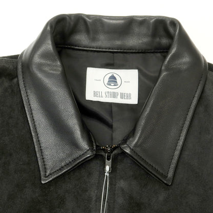 【中古】ベルスタンプウェア BELL STAMP WEAR 2025年春夏 ゴートスエード レザーブルゾン ブラック【 L 】【 状態ランクB 】【 メンズ 】