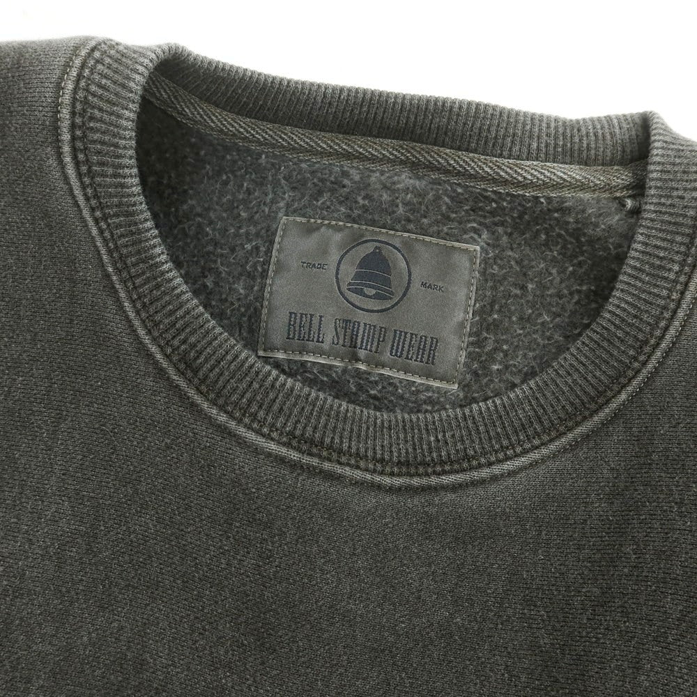 【中古】ベルスタンプウェア BELL STAMP WEAR コットン クルーネック スウェット ウォームグレー【 L 】【 状態ランクB 】【 メンズ 】