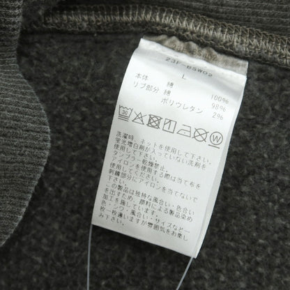 【中古】ベルスタンプウェア BELL STAMP WEAR コットン クルーネック スウェット ウォームグレー【 L 】【 状態ランクB 】【 メンズ 】