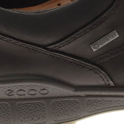 【中古】エコー ecco オイルレザー ゴアテックス レザーシューズ ブラック【 41 】【 状態ランクB 】【 メンズ 】