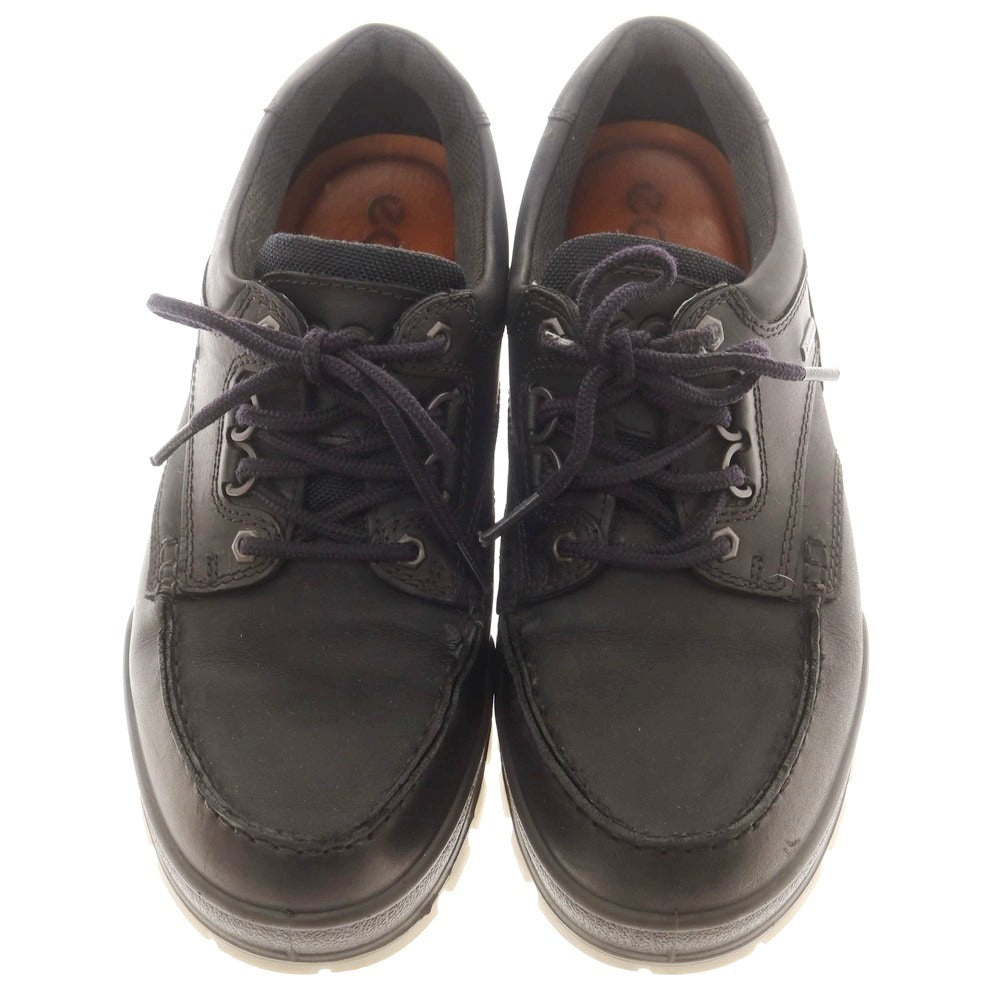 【中古】エコー ecco オイルレザー ゴアテックス レザーシューズ ブラック【 41 】【 状態ランクB 】【 メンズ 】