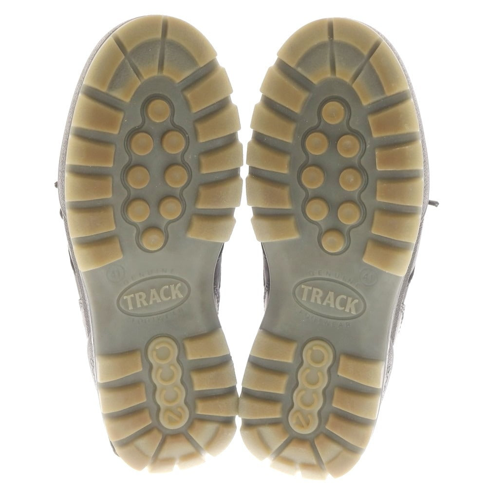 【中古】エコー ecco オイルレザー ゴアテックス レザーシューズ ブラック【 41 】【 状態ランクB 】【 メンズ 】