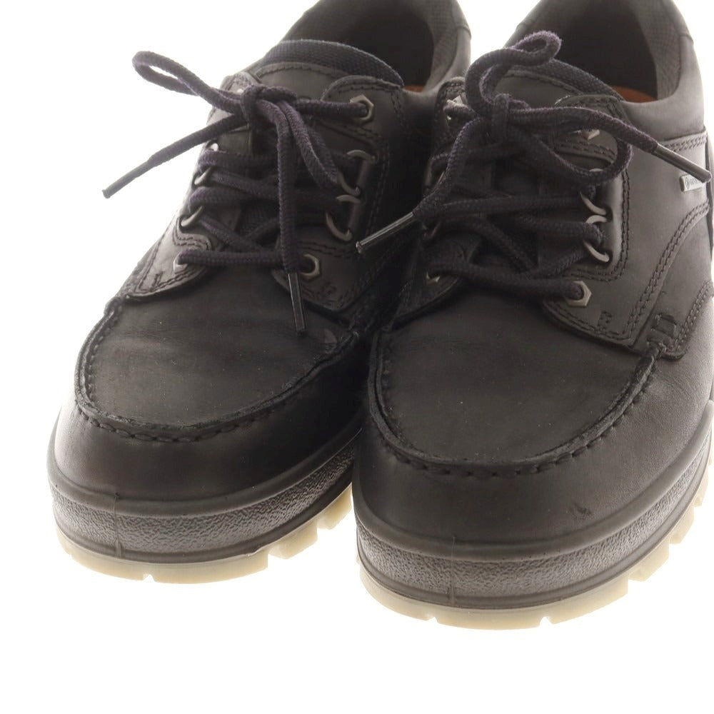 【中古】エコー ecco オイルレザー ゴアテックス レザーシューズ ブラック【 41 】【 状態ランクB 】【 メンズ 】