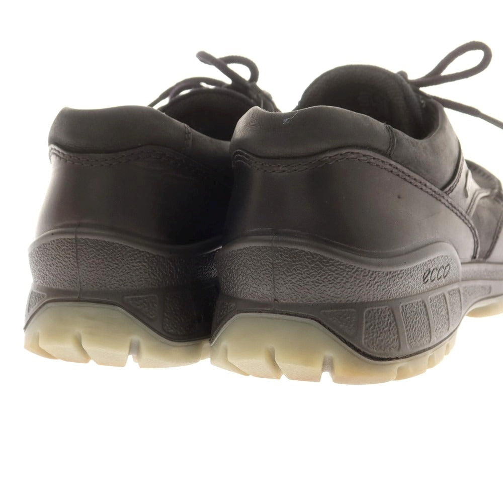 【中古】エコー ecco オイルレザー ゴアテックス レザーシューズ ブラック【 41 】【 状態ランクB 】【 メンズ 】