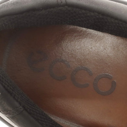 【中古】エコー ecco オイルレザー ゴアテックス レザーシューズ ブラック【 41 】【 状態ランクB 】【 メンズ 】