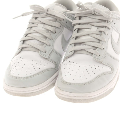 【中古】ナイキ NIKE Dunk Low スニーカー ライトグレーxホワイト【 26.5cm 】【 状態ランクB 】【 メンズ 】