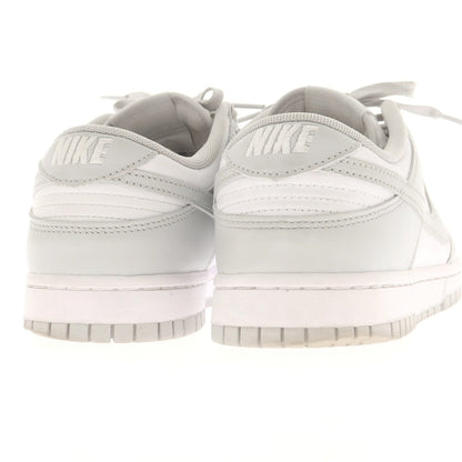 【中古】ナイキ NIKE Dunk Low スニーカー ライトグレーxホワイト【 26.5cm 】【 状態ランクB 】【 メンズ 】
