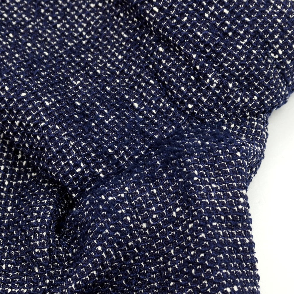 【中古】エルネスト ernesto GFB リネンウール ダブル カジュアルジャケット ネイビー×ホワイト【 50 】【 状態ランクB 】【 メンズ 】