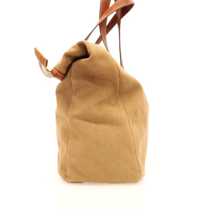 【中古】ダニエルアンドボブ Daniel &amp; Bob キャンバス トートバッグ ライトブラウン【 状態ランクC 】【 メンズ 】