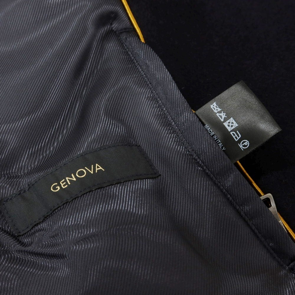 【中古】シーラップ Sealup GENOVA ウールカシミヤ ピーコート ダークネイビー【 50 】【 状態ランクA 】【 メンズ 】