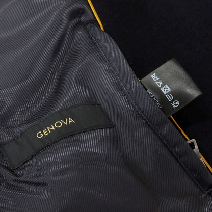 【中古】シーラップ Sealup GENOVA ウールカシミヤ ピーコート ダークネイビー【 50 】【 状態ランクA 】【 メンズ 】