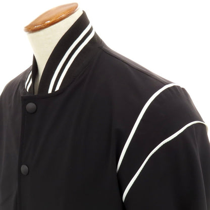 【中古】アルベルトブレーシ ALBERTO BRESCI ストレッチ ナイロン ボンバージャケット ブラック【 M 】【 状態ランクA 】【 メンズ 】