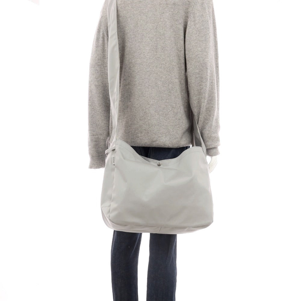 【中古】エーシーン A SCENE ナイロン ショルダーバッグ ライトグレー【 状態ランクA 】【 ユニセックス 】