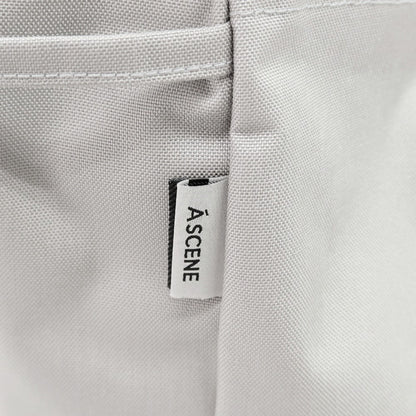 【中古】エーシーン A SCENE ナイロン ショルダーバッグ ライトグレー【 状態ランクA 】【 ユニセックス 】