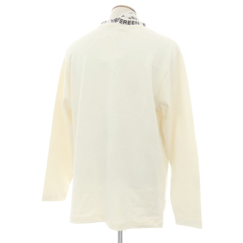【中古】ワイ プロジェクト Y/PROJECT コットン 長袖Ｔシャツ アイボリー【サイズUNISEX M】【 状態ランクC 】【 メンズ 】 [CPD]