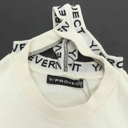 【中古】ワイ プロジェクト Y/PROJECT コットン 長袖Ｔシャツ アイボリー【 UNISEX M 】【 状態ランクC 】【 メンズ 】