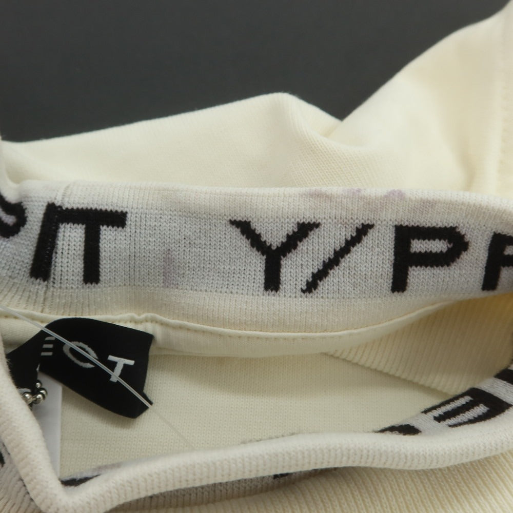 【中古】ワイ プロジェクト Y/PROJECT コットン 長袖Ｔシャツ アイボリー【 UNISEX M 】【 状態ランクC 】【 メンズ 】