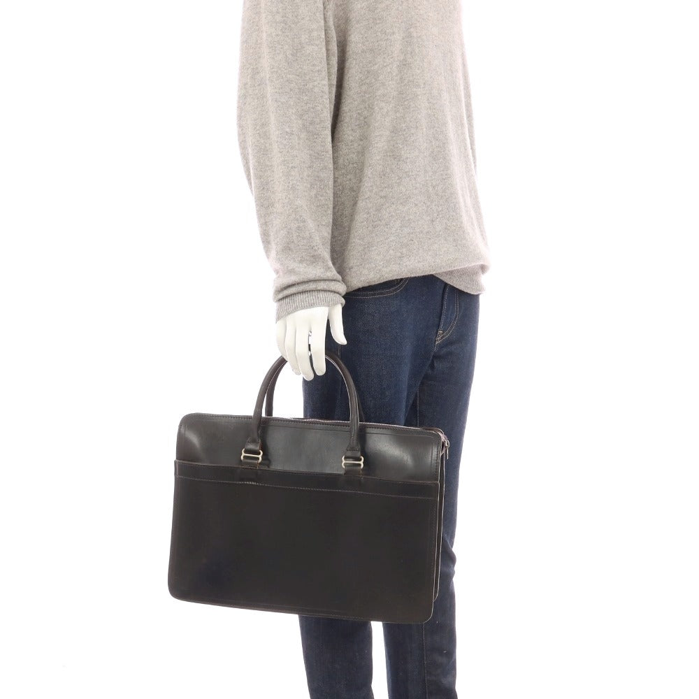 【中古】ホワイトハウスコックス Whitehouse Cox ブリーフケース ダークネイビー【 状態ランクD 】【 メンズ 】