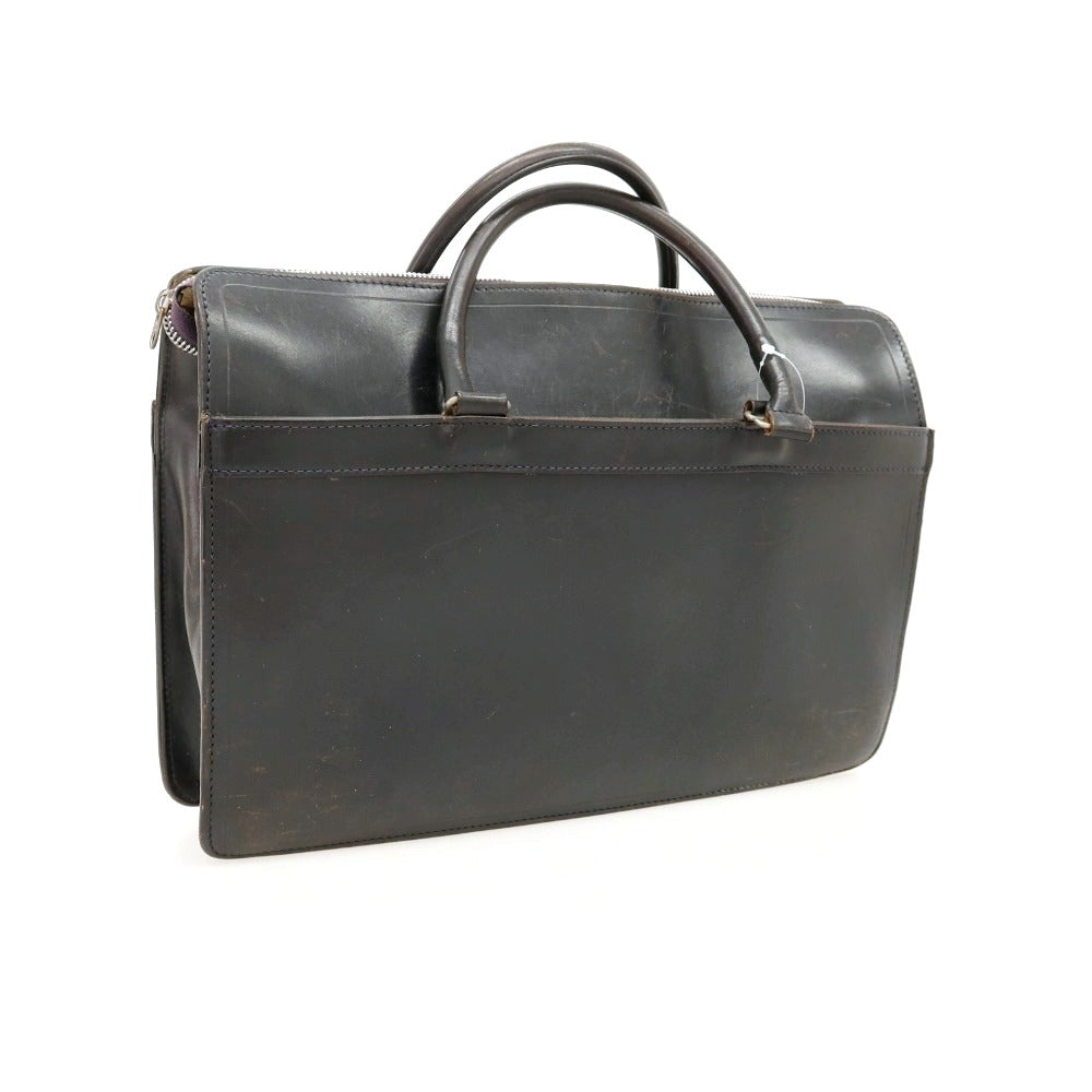 【中古】ホワイトハウスコックス Whitehouse Cox ブリーフケース ダークネイビー【 状態ランクD 】【 メンズ 】