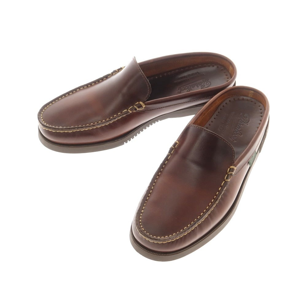 【中古】パラブーツ Paraboot BAHAMAS レザー サンダル ブラウン【 5 1/2 】【 状態ランクA 】【 メンズ 】