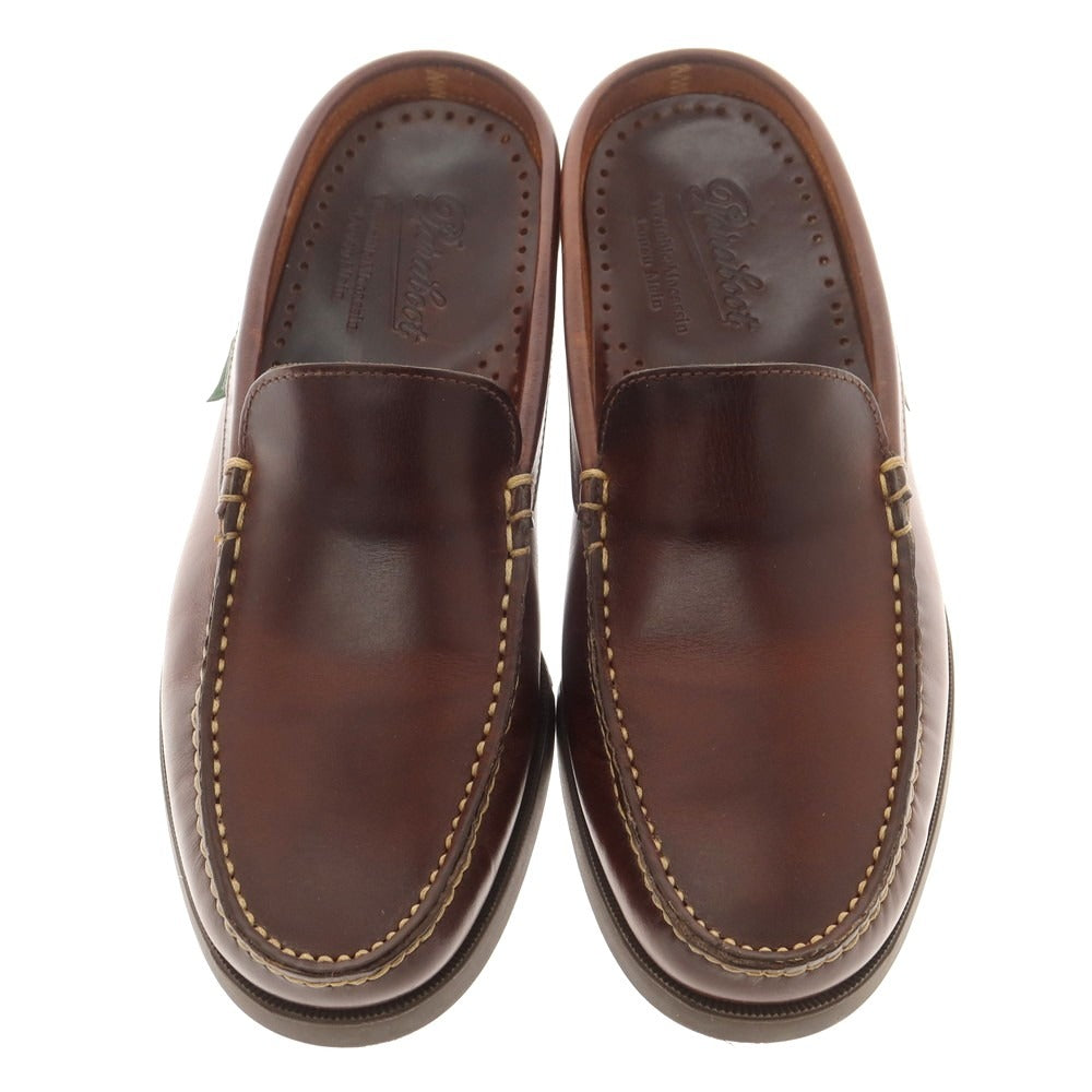 【中古】パラブーツ Paraboot BAHAMAS レザー サンダル ブラウン【 5 1/2 】【 状態ランクA 】【 メンズ 】