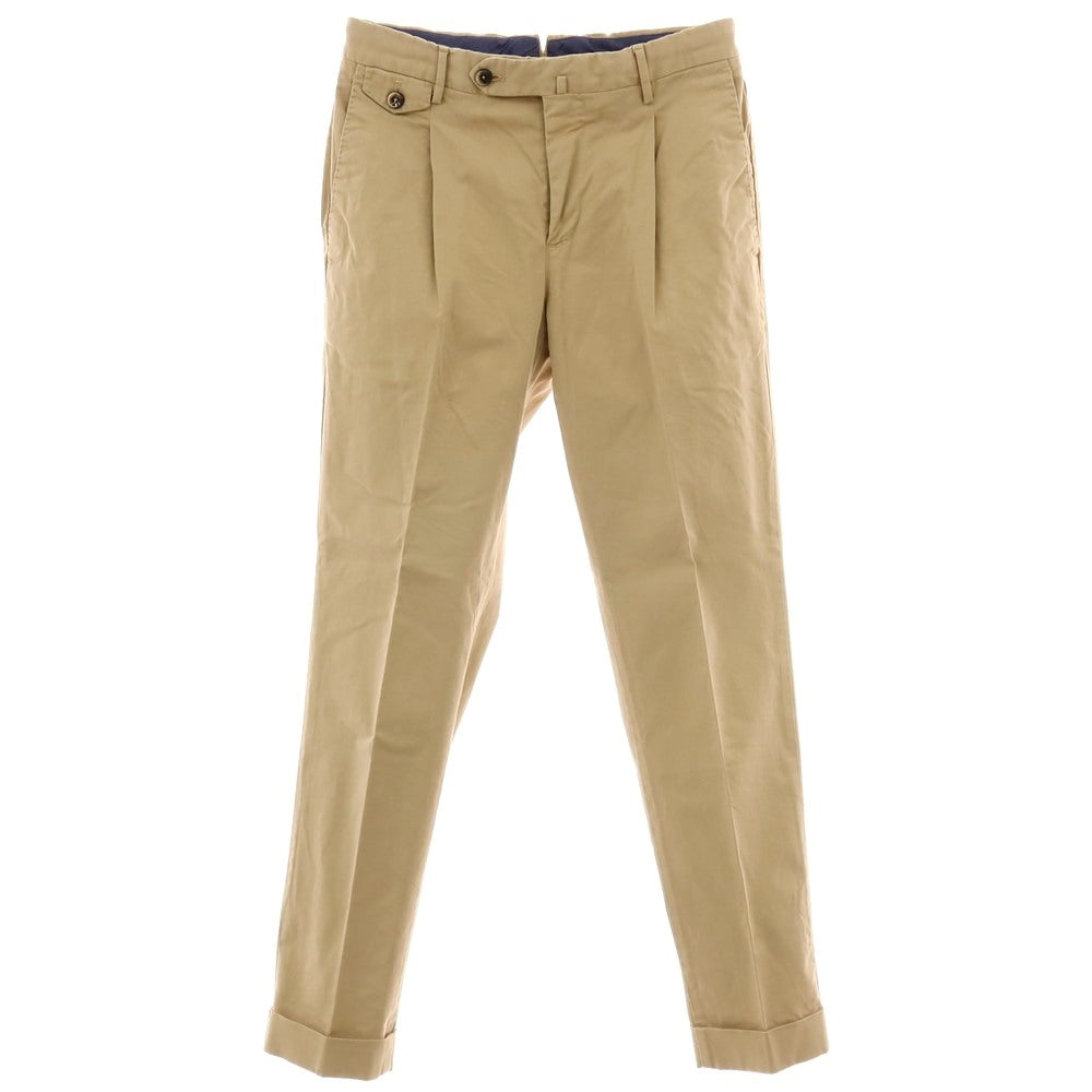 【中古】ピーティートリノ PT TORINO ストレッチ コットン カジュアルスラックスパンツ ベージュ【サイズ44】【 状態ランクB 】【 メンズ 】