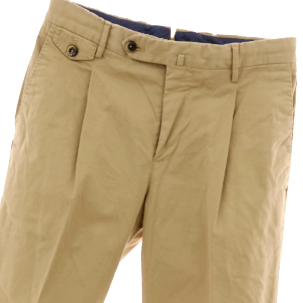 【中古】ピーティートリノ PT TORINO ストレッチ コットン カジュアルスラックスパンツ ベージュ【サイズ44】【 状態ランクB 】【 メンズ 】