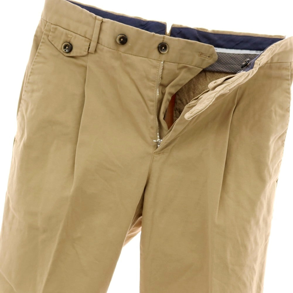 【中古】ピーティートリノ PT TORINO ストレッチ コットン カジュアルスラックスパンツ ベージュ【サイズ44】【 状態ランクB 】【 メンズ 】