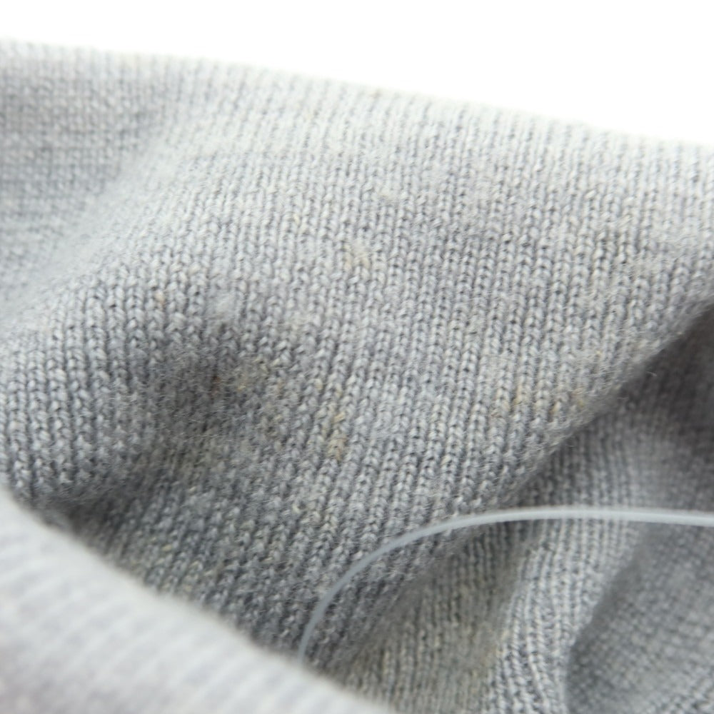 【中古】バフィー BAFY ウール タートルネック プルオーバーニット ライトグレー【 46 】【 状態ランクC 】【 メンズ 】