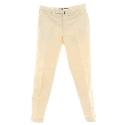 【中古】インコテックス INCOTEX ストレッチ コットン コーデュロイパンツ クリーム【 46 】【 状態ランクC 】【 メンズ 】